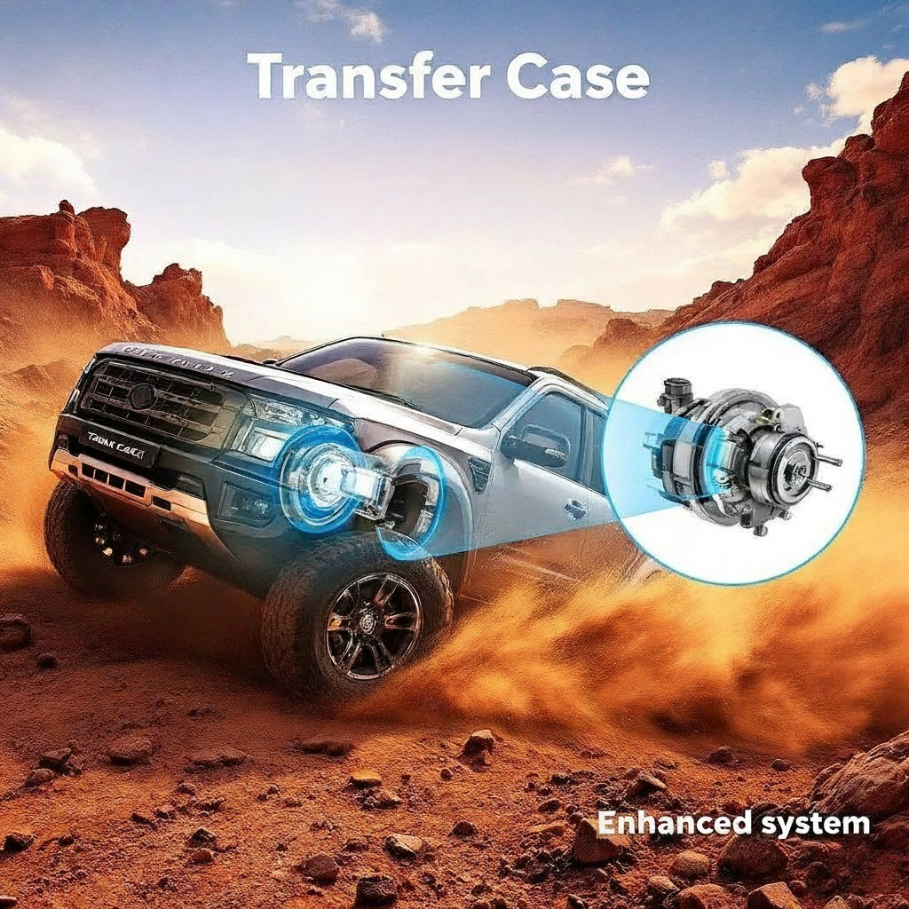 Mechanical Part of a 4x4 Vehicle